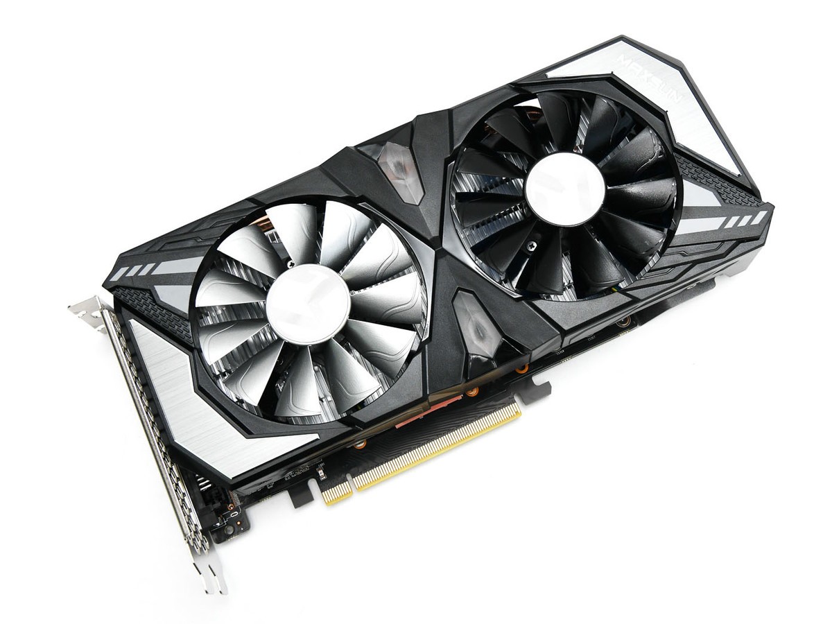 NVIDIA GeForce GTX 1660 非公版显卡示意图