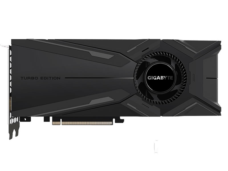 NVIDIA GeForce RTX 2080 非公版显卡示意图