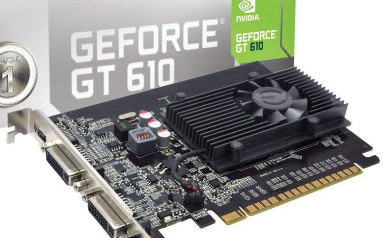 GT 610 显卡实物图