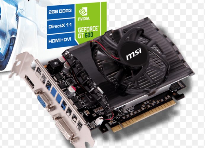 NVIDIA GeForce GT 630 显卡实物图