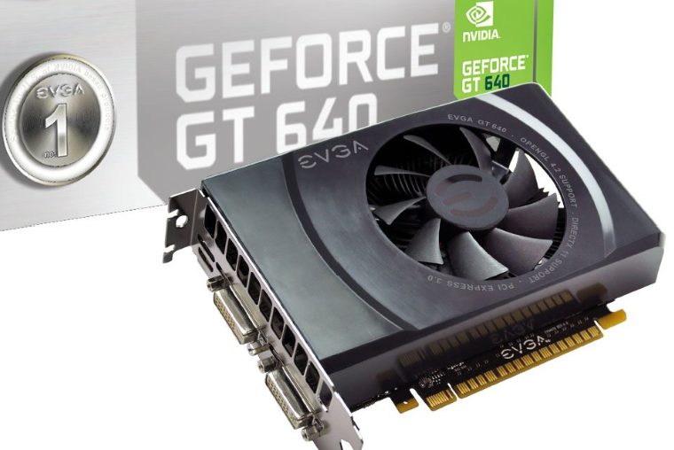 GeForce GT 640显卡实物图