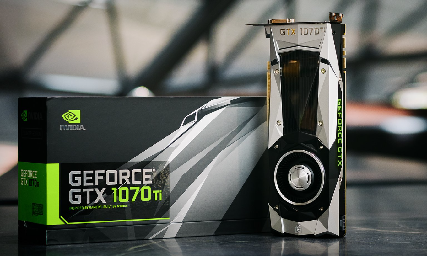 GTX 1070 Ti显卡实物图