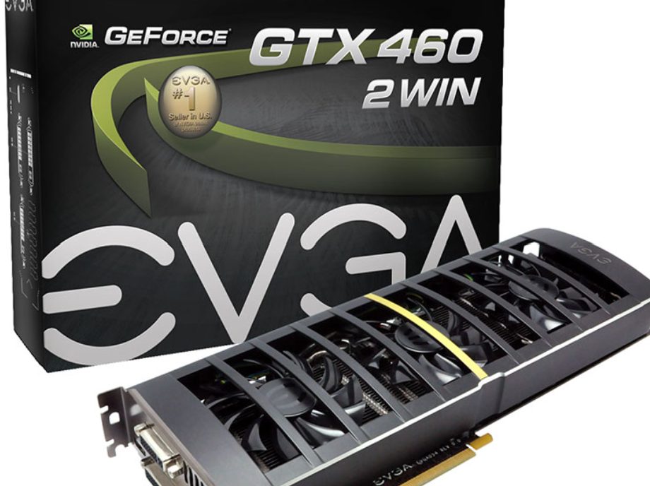 GTX 460 显卡实物图