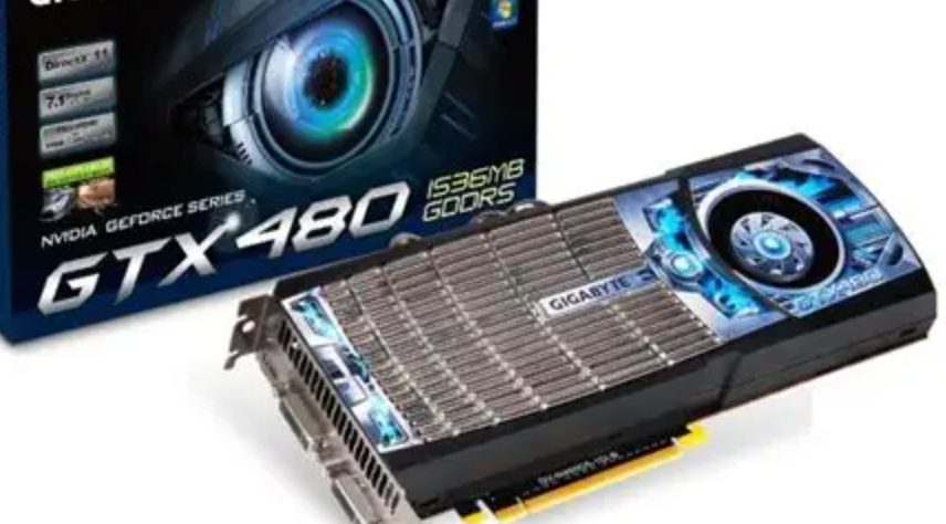 GTX 480 显卡实物图
