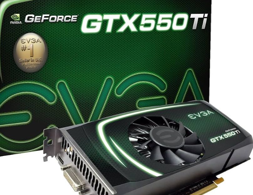 EVGA GeForce GTX 550 Ti 显卡