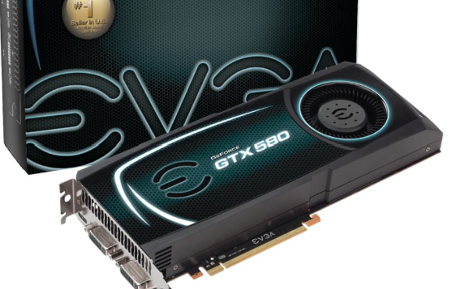 GeForce GTX 580显卡实物图