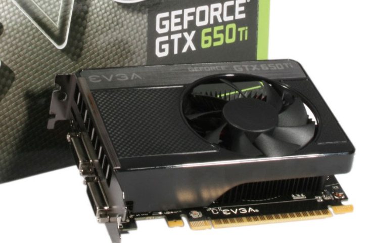 NVIDIA GeForce GTX 650 Ti 显卡实物图