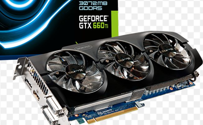 NVIDIA GeForce GTX 660 Ti 显卡实物图