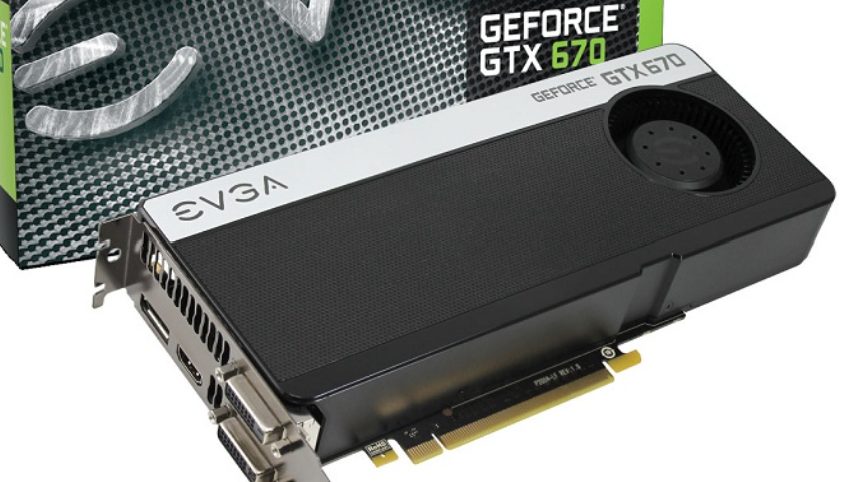GTX 670显卡实物图